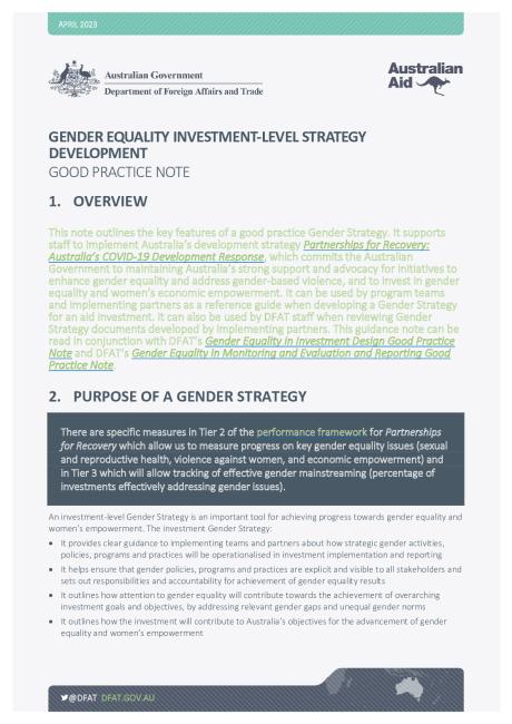 Gender Equality Investment-Level Strategy Development Good Practice Note.pdf