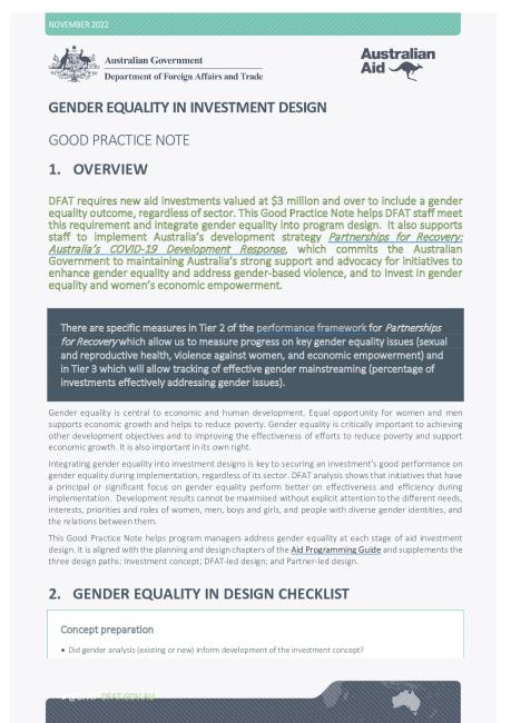 Gender Equality in Investment Design Good Practice Note.pdf