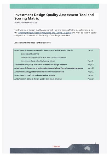 Investment Design Quality Assessment Tool and Scoring Matrix.pdf