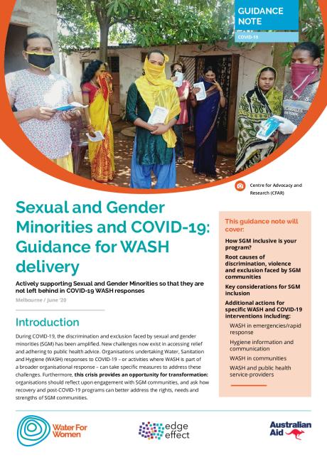 Sexual and Gender Minorities and COVID-19 - Guidance for WASH delivery.pdf