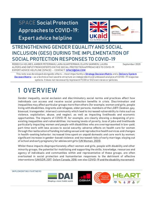 SPACE_ GESI during Social Protection Responses to COVID-19.pdf